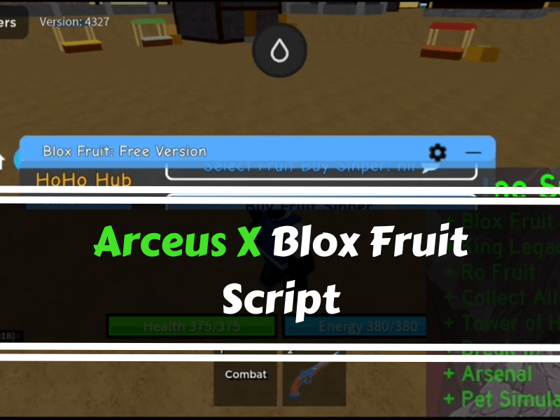 Roblox Arceus X Blox Fruit Script working for pc and mobile