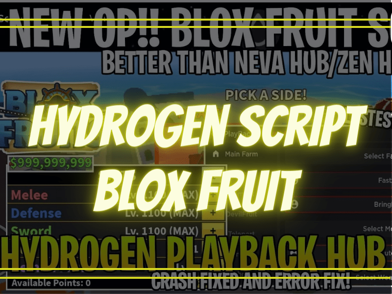 Hydrogen Script Blox Fruit