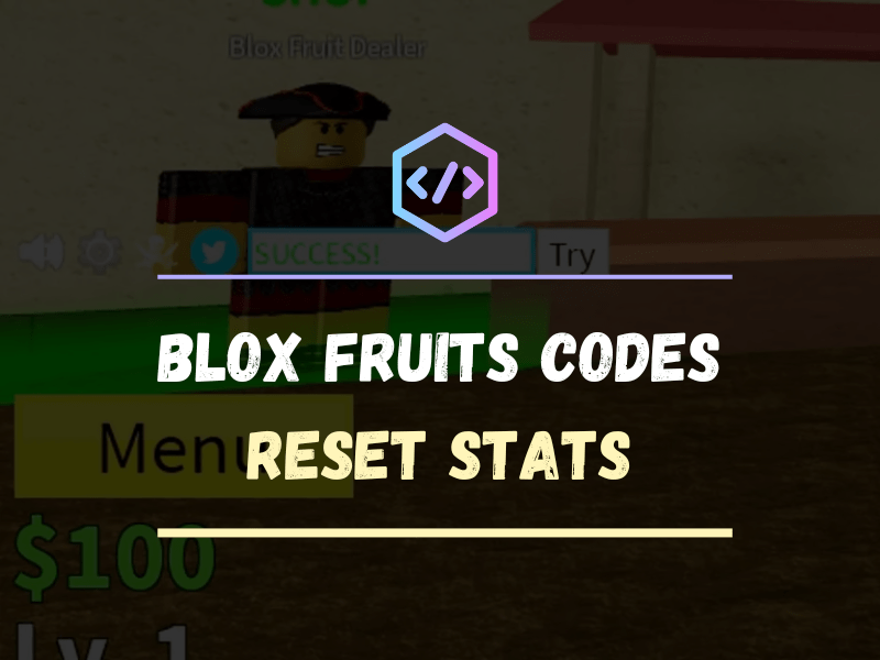 Blox Fruits Codes Reset Stats