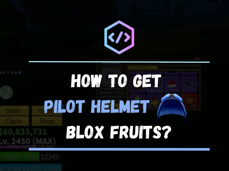 How to Get Pilot Helmet Blox Fruits