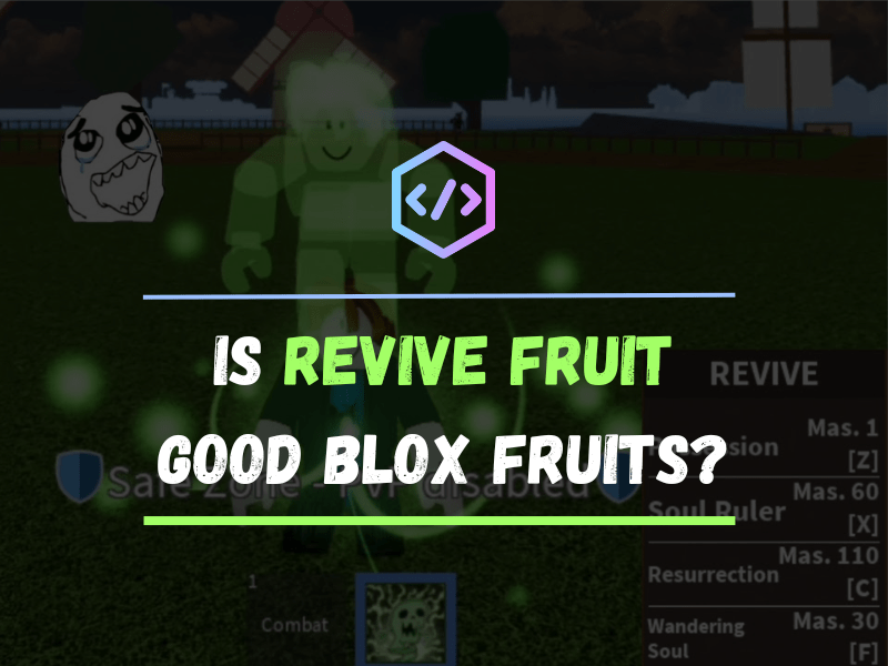 Is Revive Fruit Good Blox Fruits