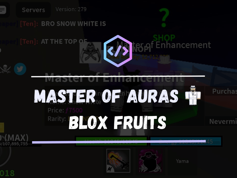 Master of Auras Blox Fruits