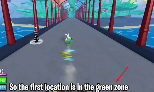 Finding Aura Master LOCATION IN GREEN ZONE THE first location