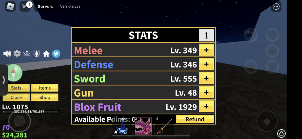 Blox Fruits – Code Resets