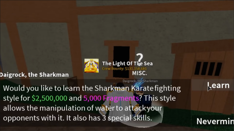 Sharkman Karate: