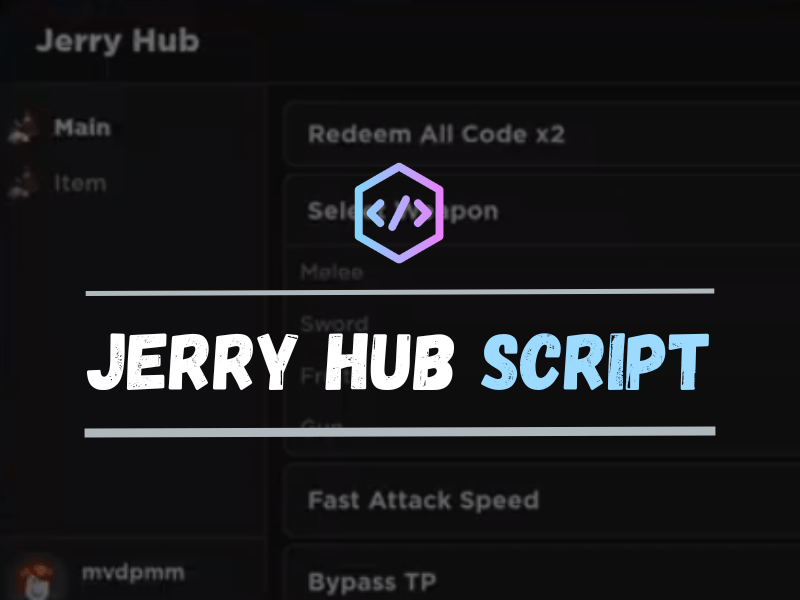 Jerry Hub Script for roblox game blox fruit