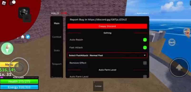 Executors for Halo Hub Blox Fruits Script