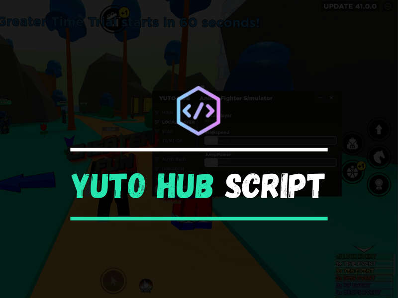 Here is the list to download Yuto Hub Script for game