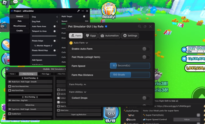 Key Attributes of Pet Simulator X Script
