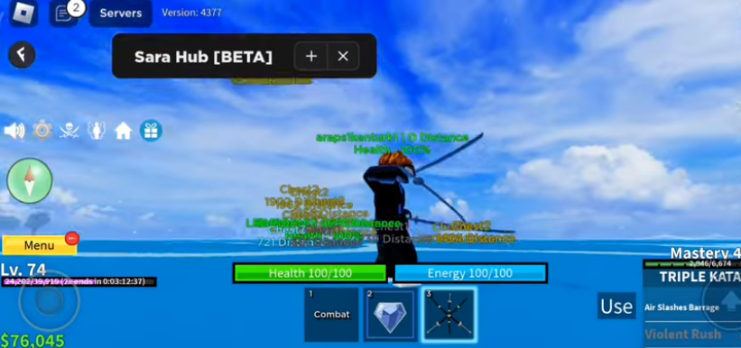 Sara hub script