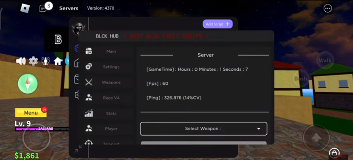 Black Hub Script Blox Fruits