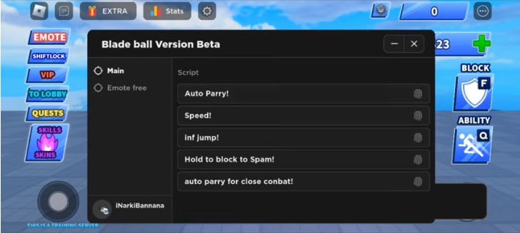 PasteBin of Best Blade Ball Script