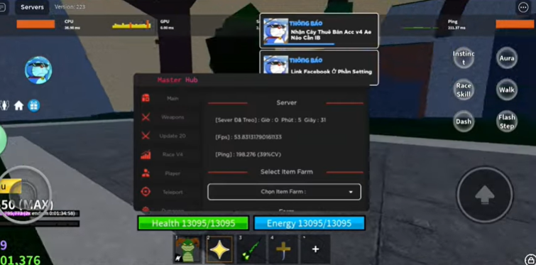 script doraemon blox fruits