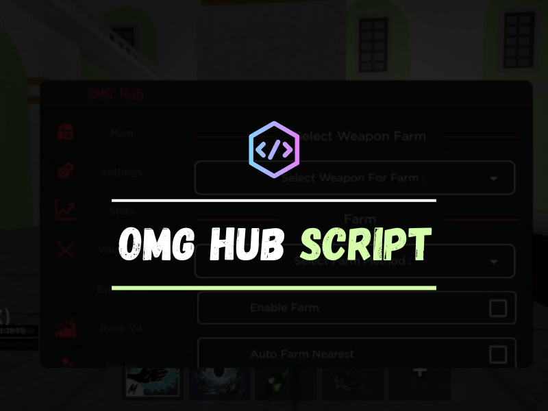 Get OMG Hub Script for blox fruit roblox