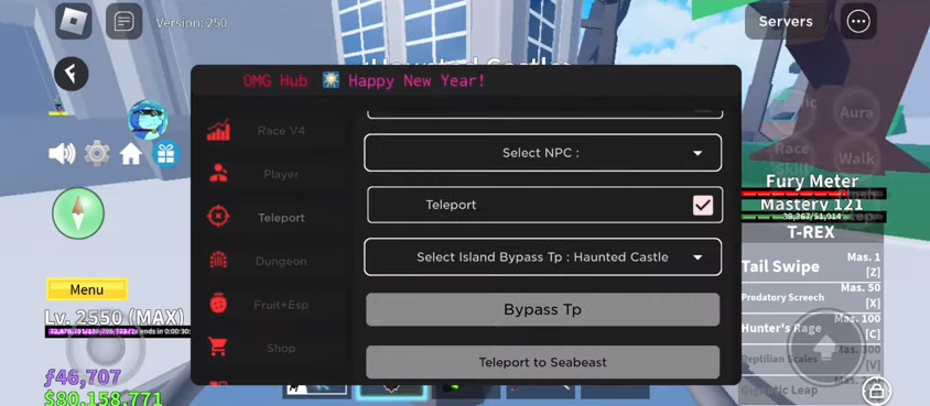 Features of OMG Mobile Blox Fruit Hub Script