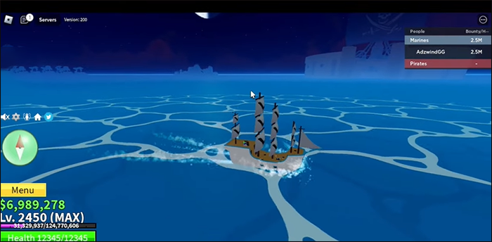 Acquire Blox Fruit Mirage Island by Connecting with Wide Open Water Areas