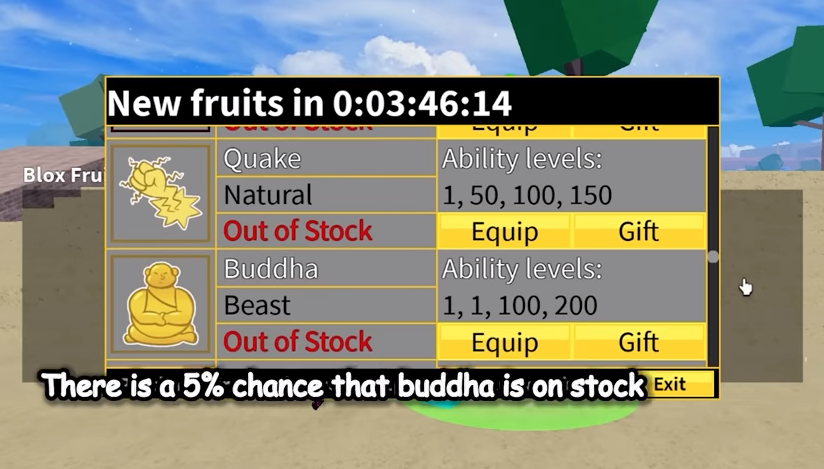 blox fruit stock available