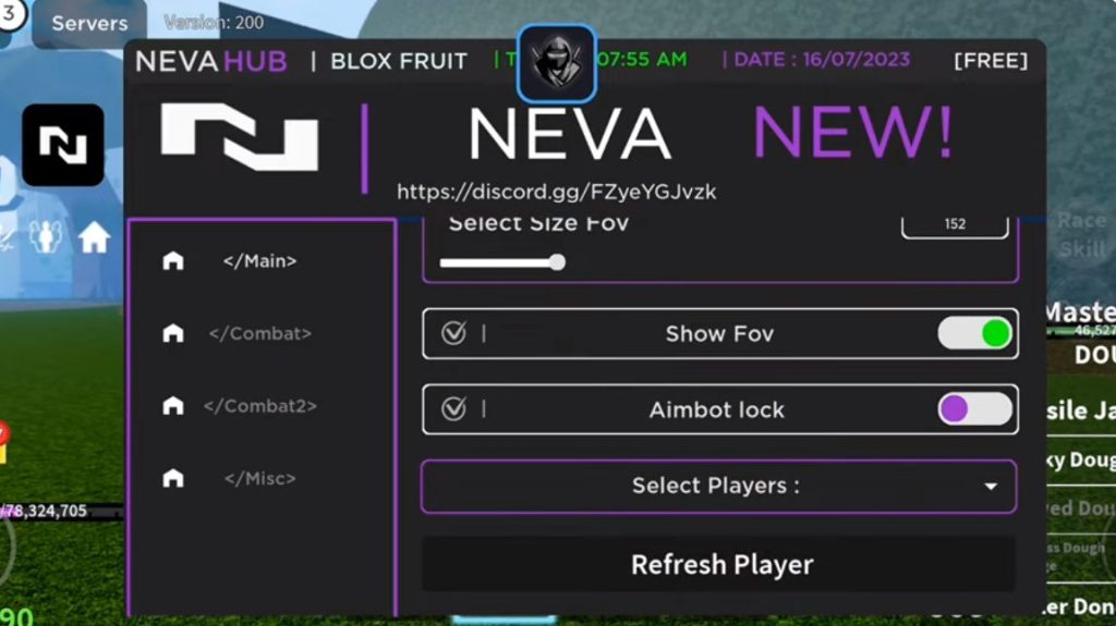 Check here Neva Hub Script for your gameplay