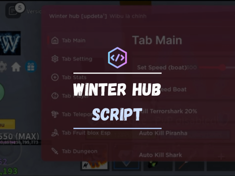 Winter Hub Script download for blox fruits