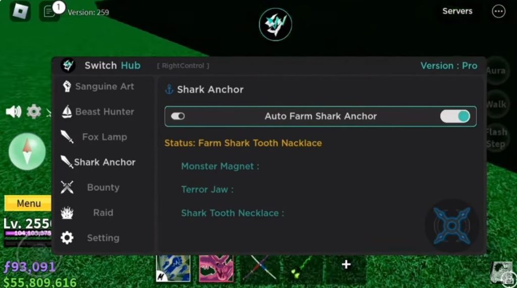 get here Switch Hub Script Blox Fruit