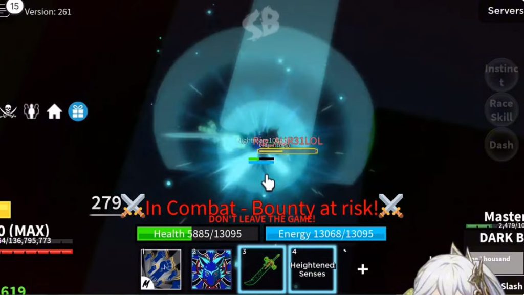 copy and execute Auto Bounty Hunt Script