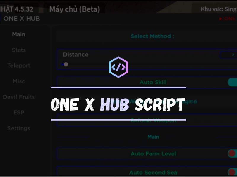 Best One X Hub Script Blox Fruit