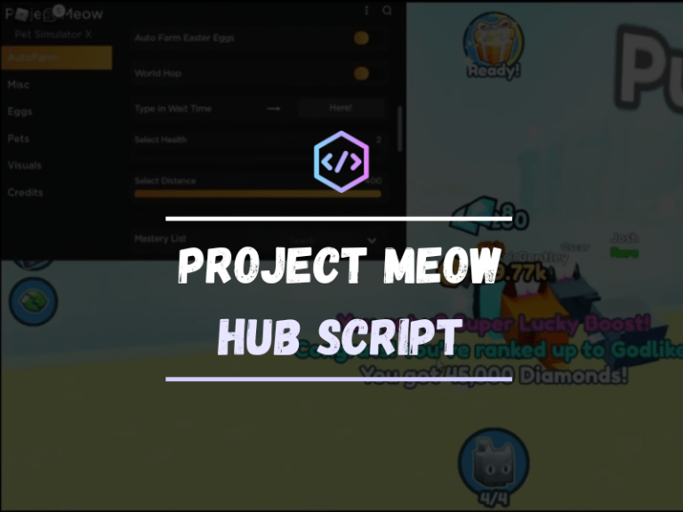 Project Meow Hub Script [PET SIMULATOR X]