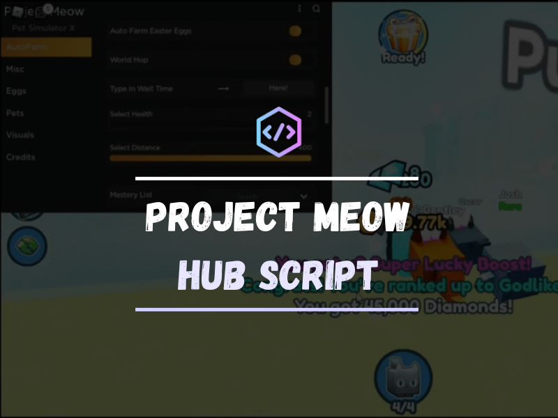 Project Meow Hub Script [PET SIMULATOR X]