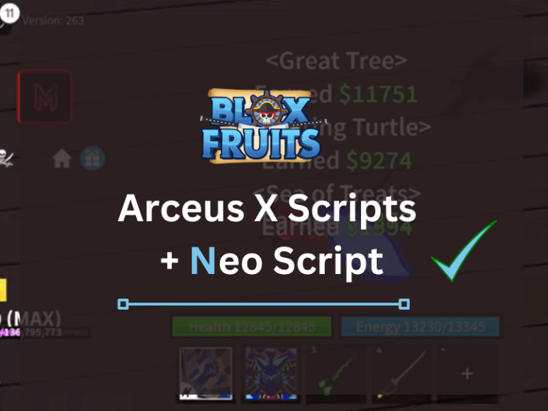 Blox Fruit Script Arceus X to use on mobile and computer