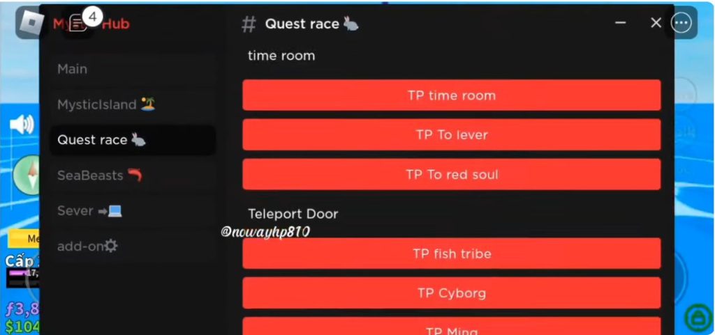 Features of Roblox Mystic Hub