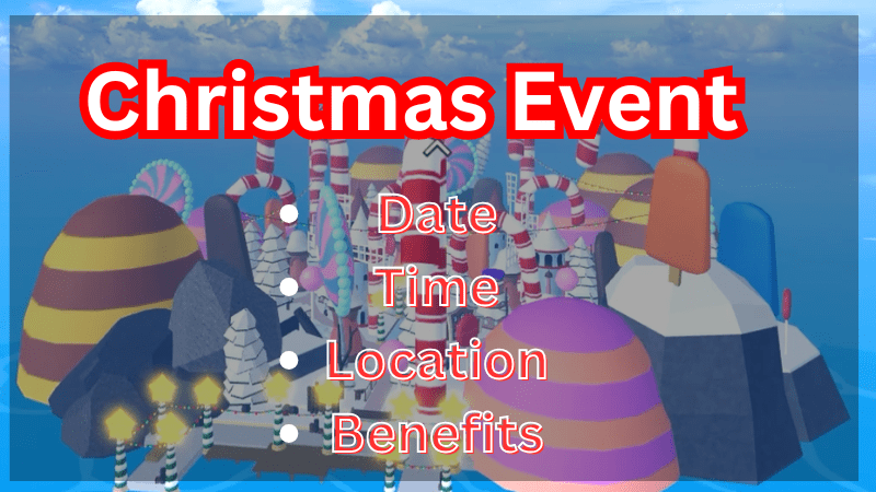 Blox Fruit Christmas Event 2024 December