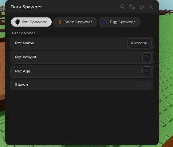 Rayfield Script for grow a garden game roblox